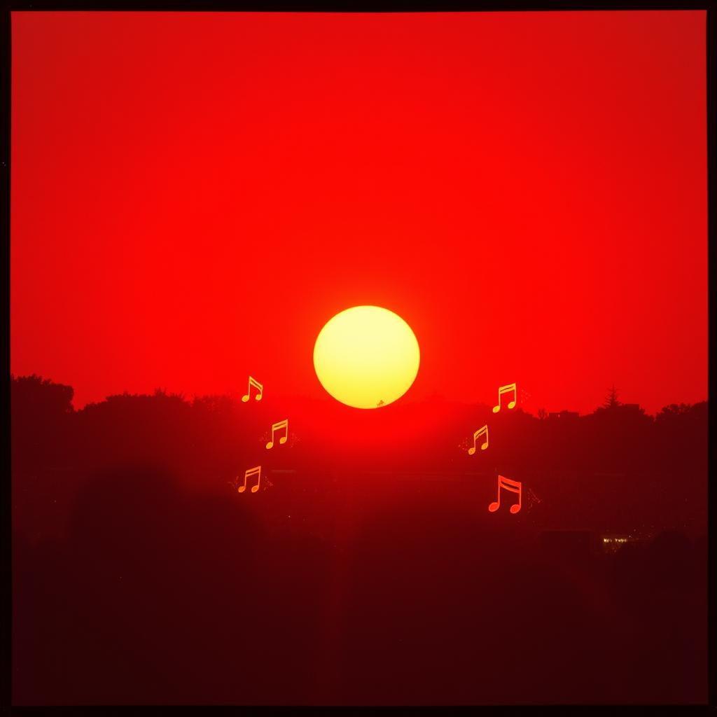 Crimson Sky Ignites