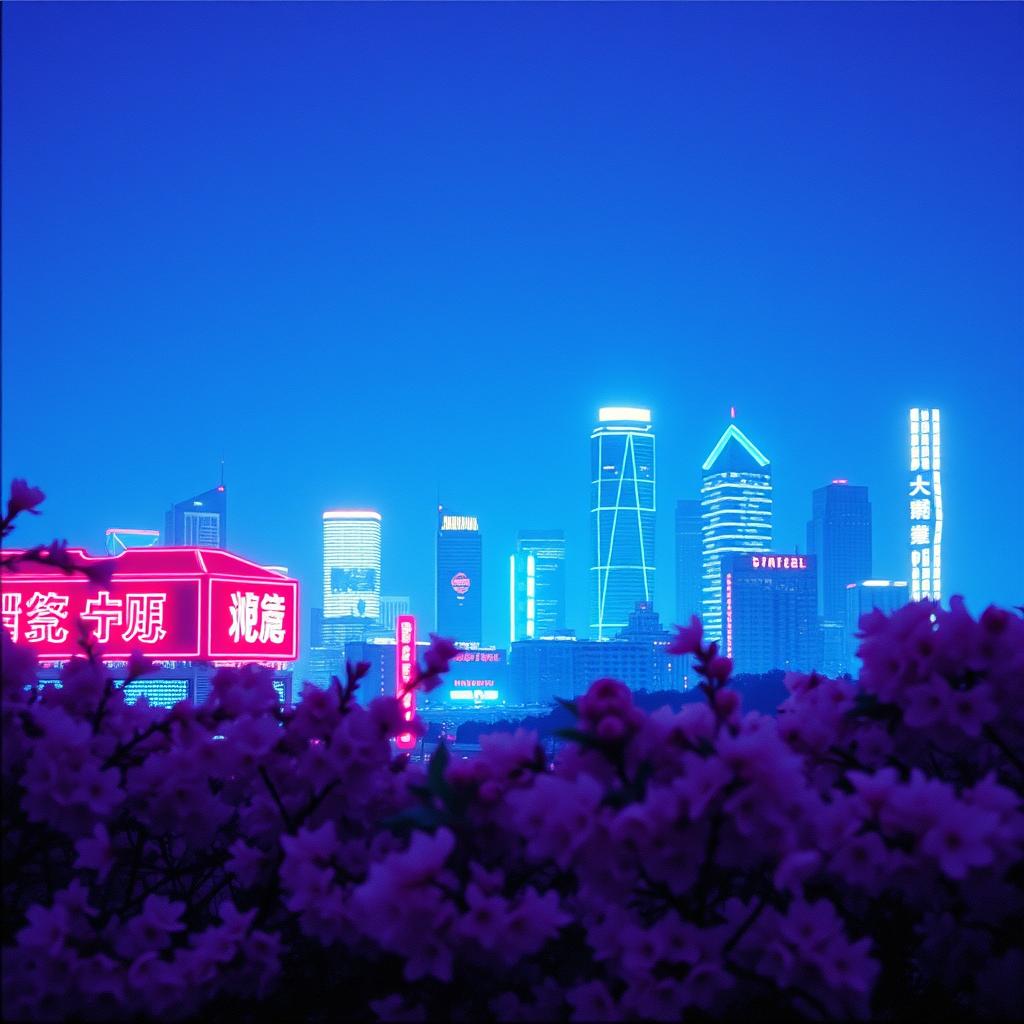 Neon Reflections